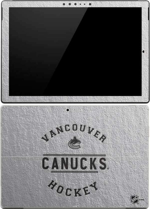 NHL Vancouver Canucks Black Text Surface Pro 4 Skin
